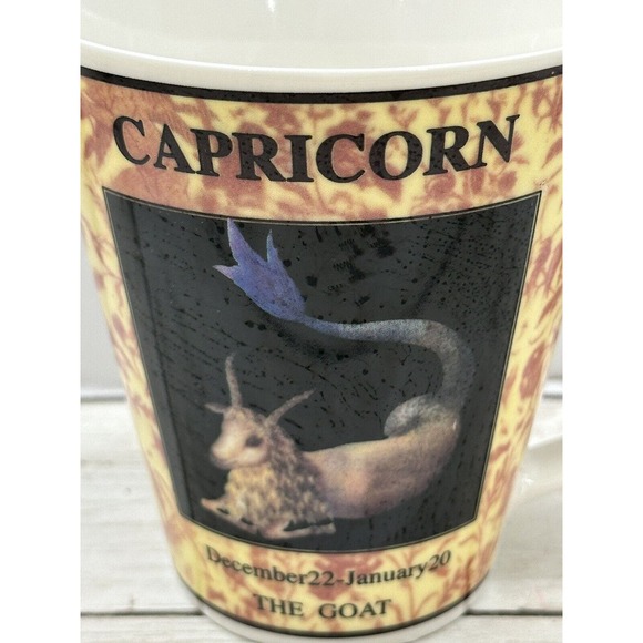 CAPRICORN Tall Zodiac What's Your Sign Mug Large Coffee Cup Astrology Gift - Picture 2 of 8